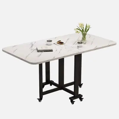 Multifunctional Folding Dining Table - Removable, Extendable, and Stylish Home Furniture