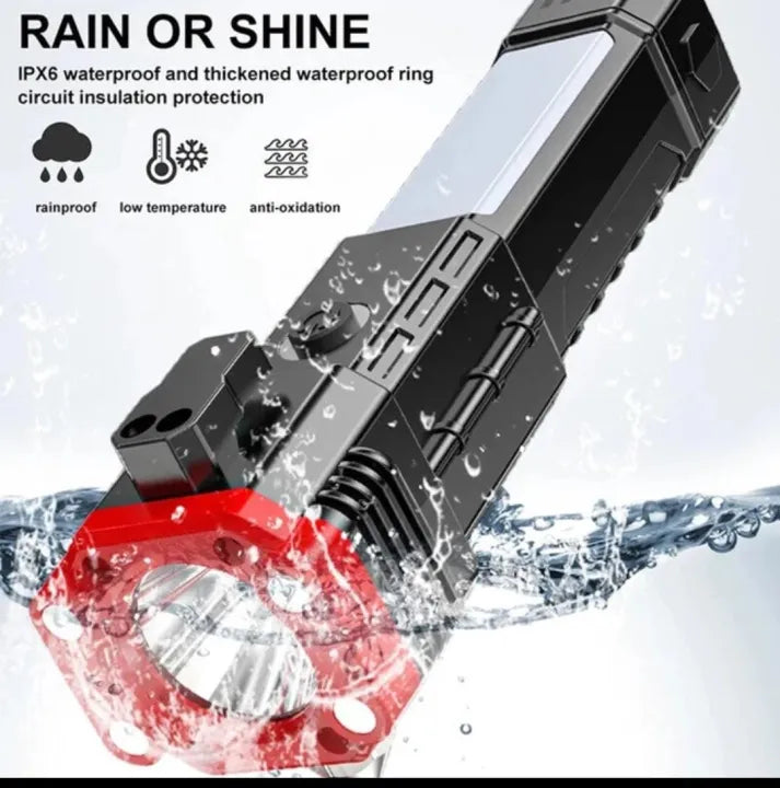 🔥8 in 1 Multifunctional Portable Led Flashlight🔥 ( Free Home Delivery )