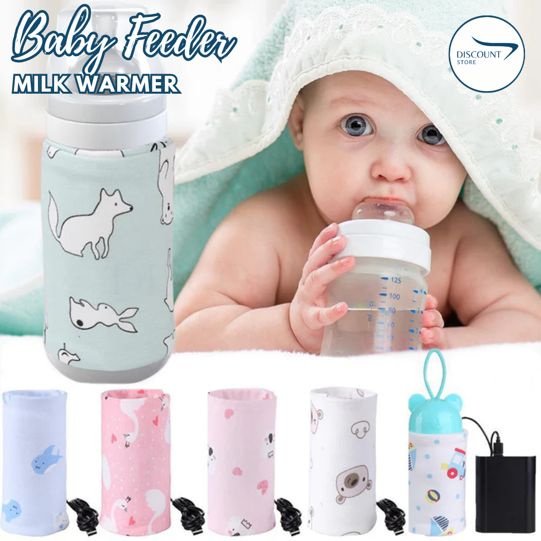 USB Milk Water Warmer Bottle