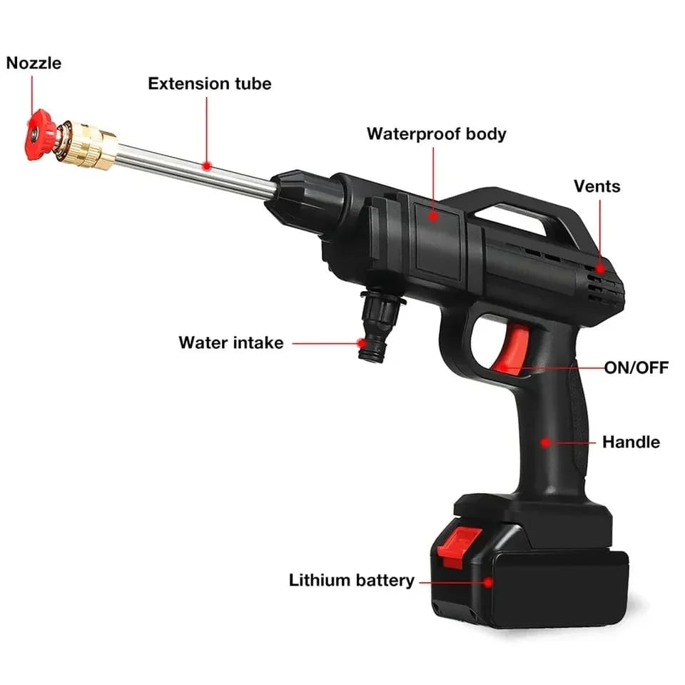 🔥 Last Day Sale🔥Cordless Portable High Pressure Spray Water Gun