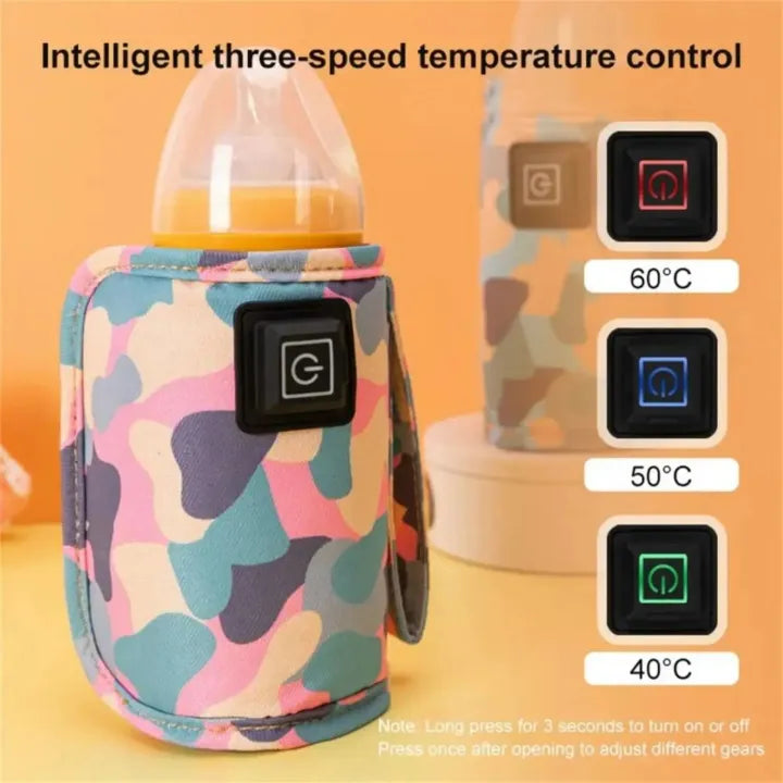 USB Milk Water Warmer Bottle