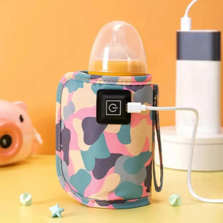 USB Milk Water Warmer Bottle